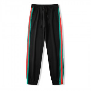 The North Face x Gucci Web print cotton jogging bottoms1