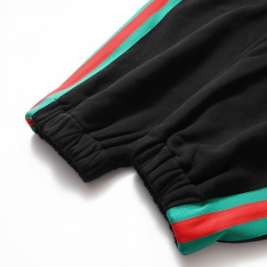 The North Face x Gucci Web print cotton jogging bottoms6